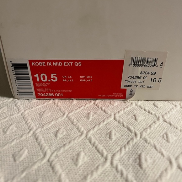 Kobe 9 Mid Ext Qs Snakeskin - Picture 3 of 7